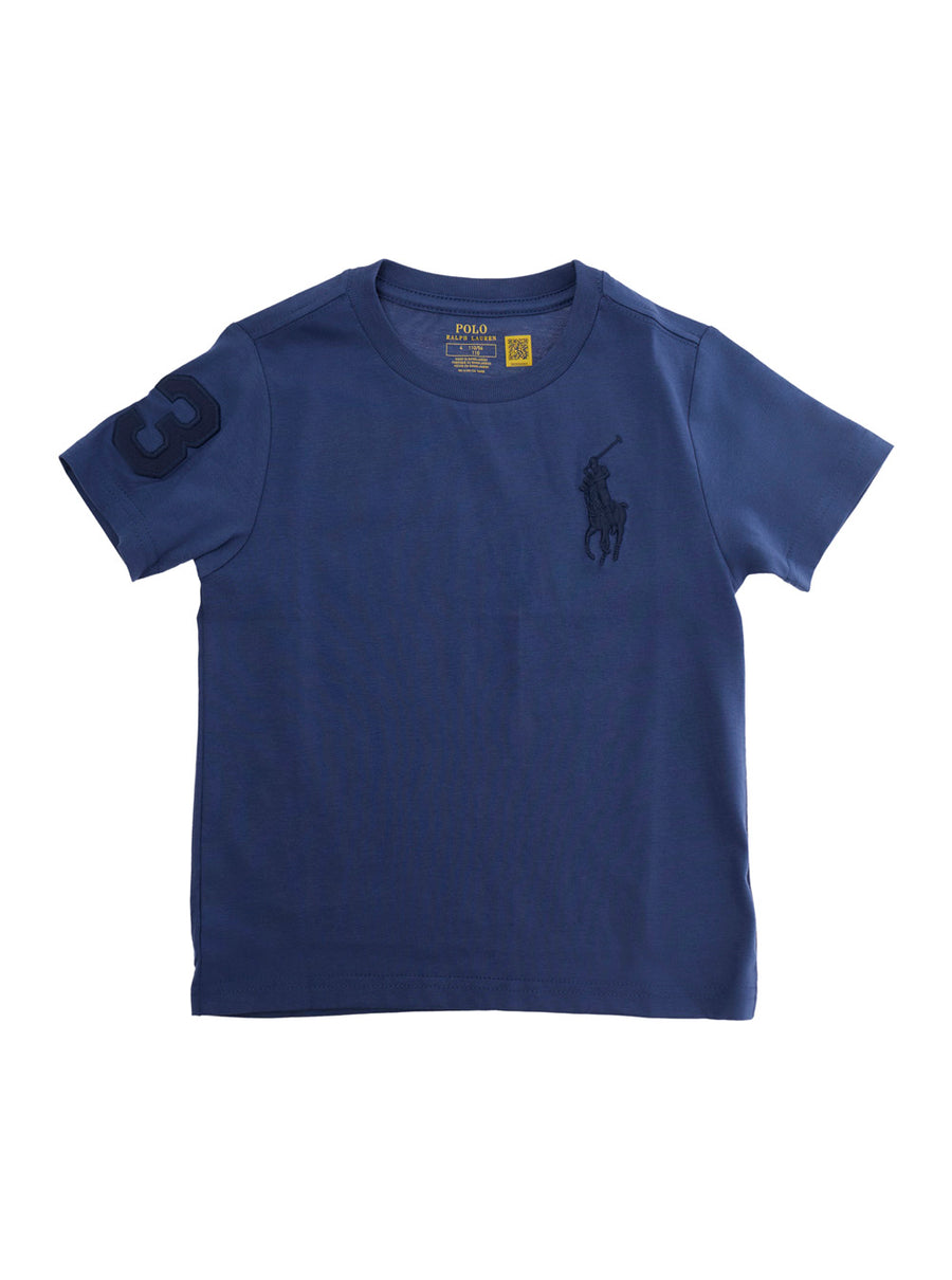 T-Shirt Polo Blue Cotton T-shirts