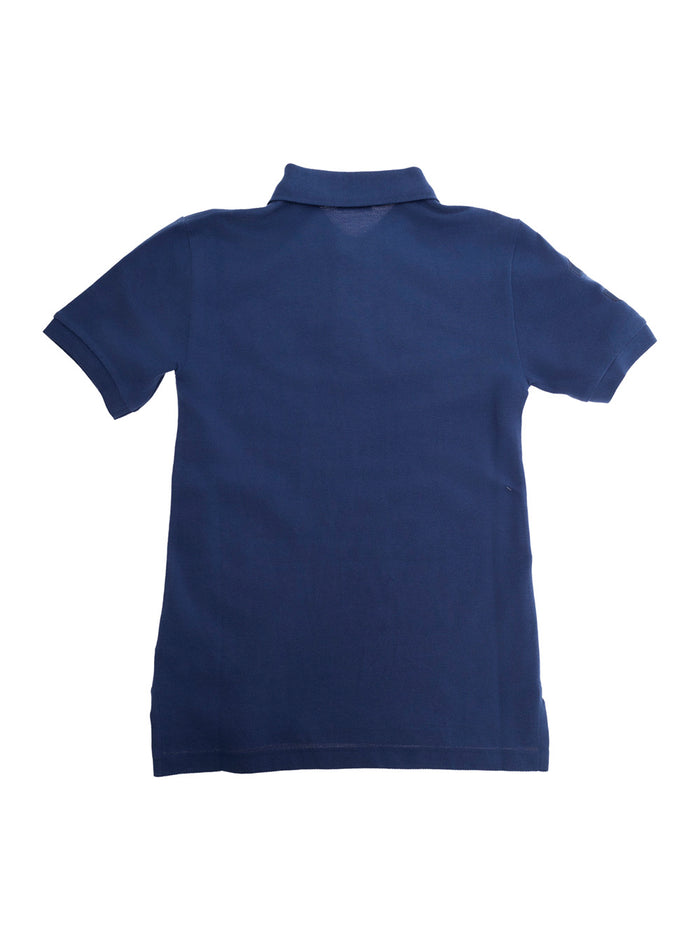 Blue T-Shirt with Round Neck for Men Blu Cotton Tshirts And Polo Shirts