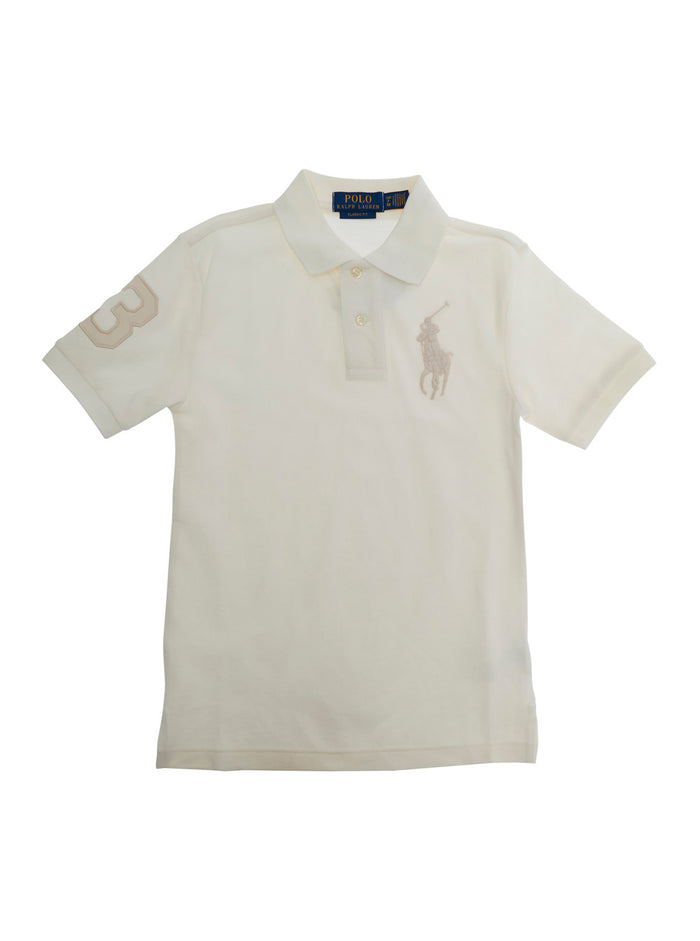 White T-Shirt SS KC-TOPS-KNIT with Front Details in Cotton Men Tshirts And Polo Shirts