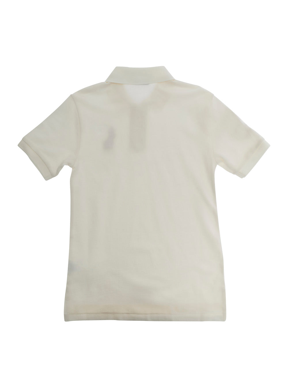 White T-Shirt SS KC-TOPS-KNIT with Front Details in Cotton Men Tshirts And Polo Shirts