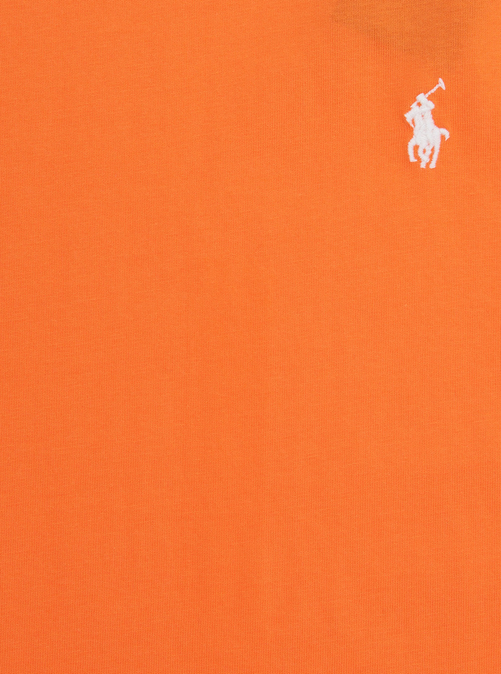 Pony Logo Front Orange Cotton T-shirt for Kids Tshirts And Polo Shirts