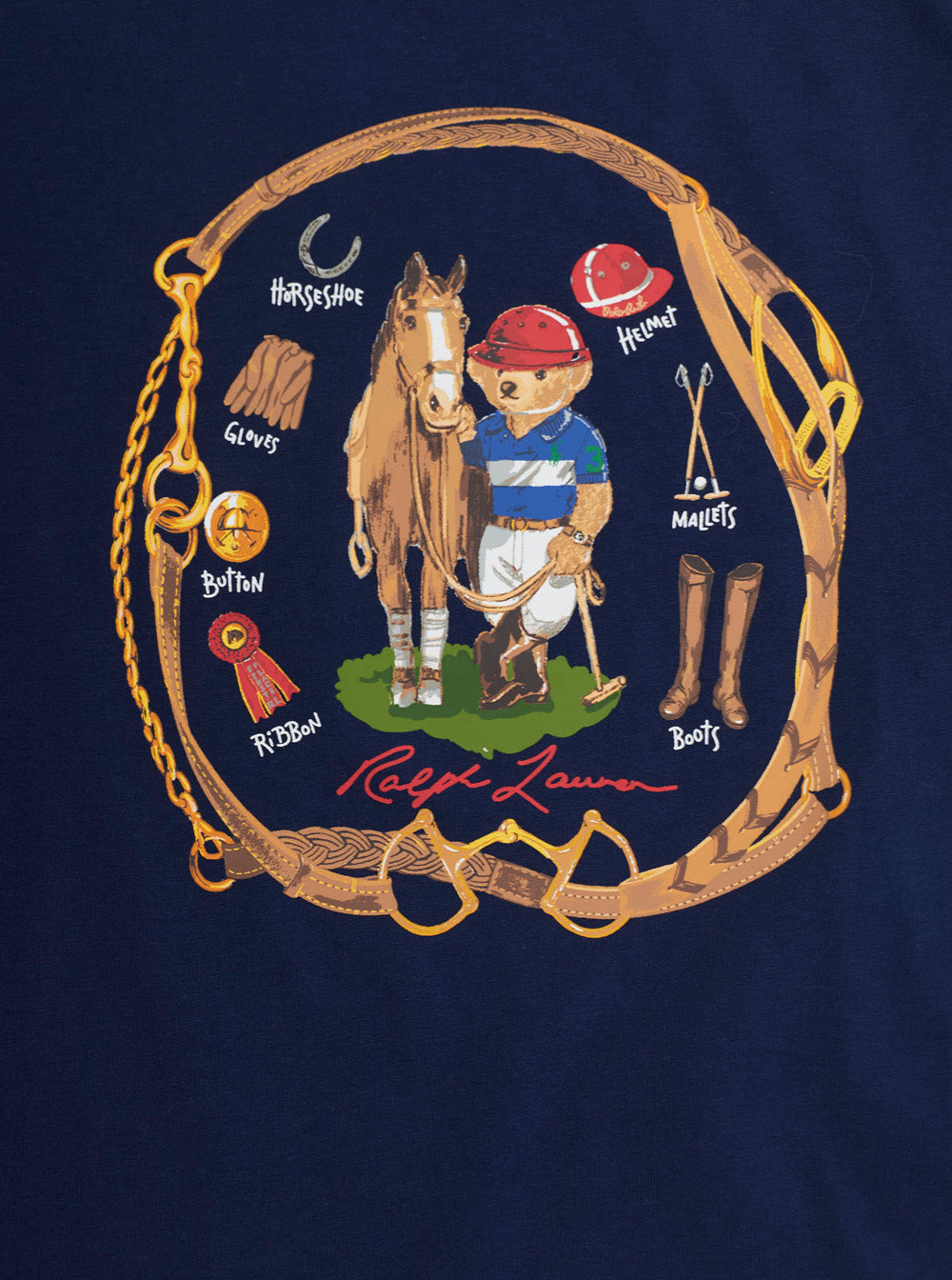 Blue T-Shirt With Maxi Logo On The Front Cotton For Kids Blu Tshirts And Polo Shirts