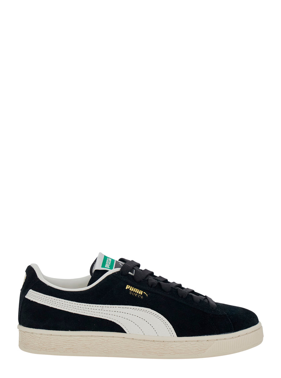 Sneakers Suede Charles Black And Leather Trainers