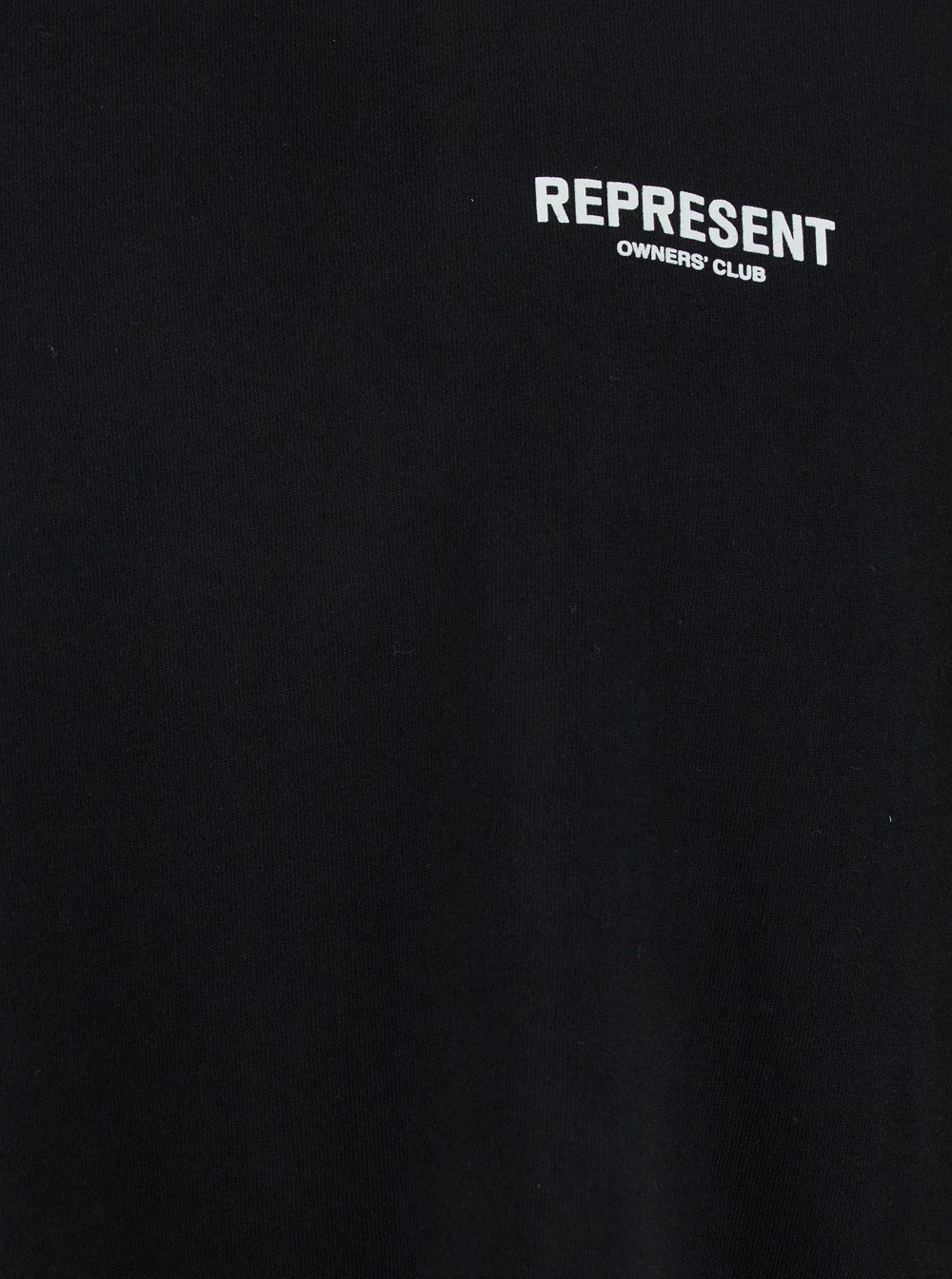 Black T-Shirt with Logo on the Front and Maxi Back in Cotton for Men Tshirts Polo Shirts