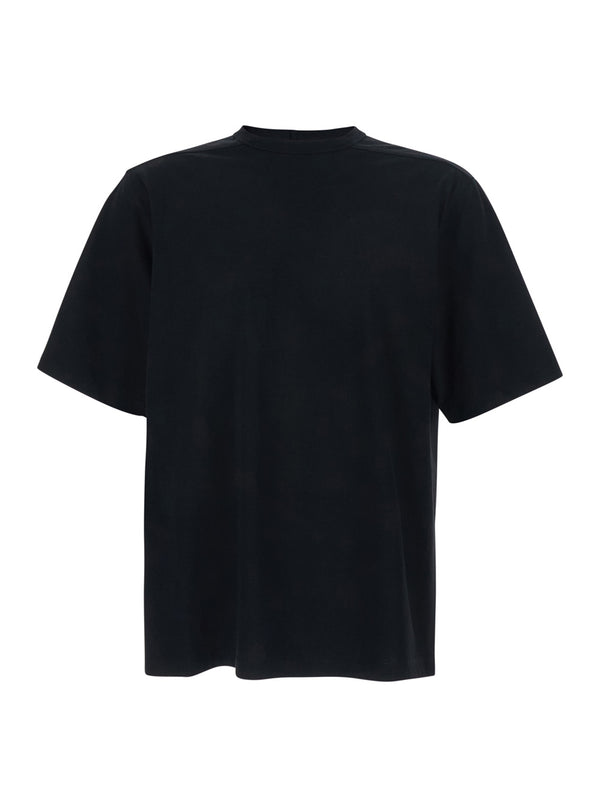 Crew Neck T-Shirt Brad Black Cotton T-shirts