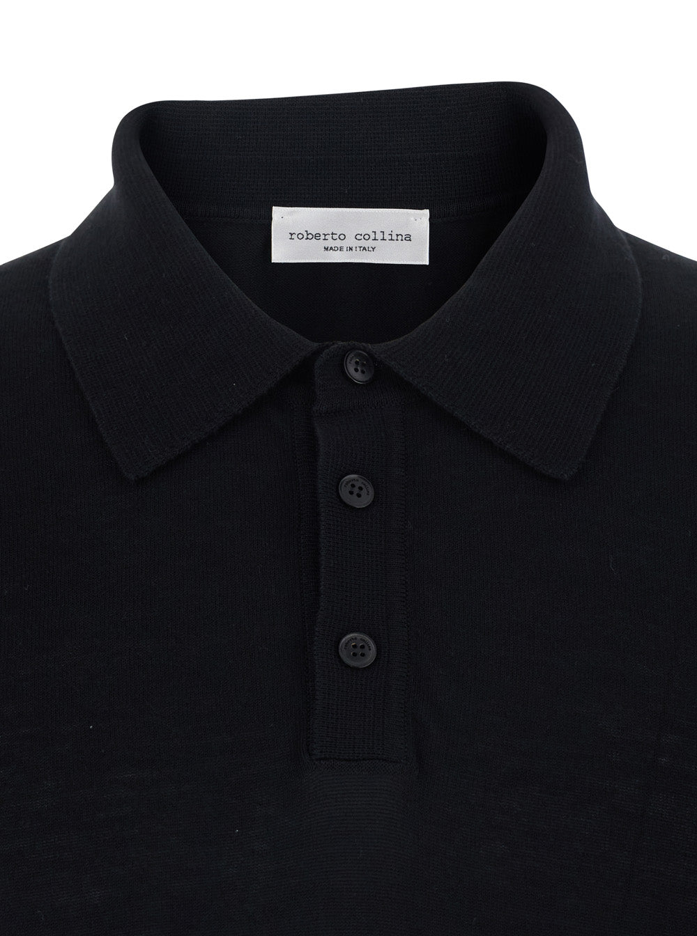 COTTON - Black T-Shirt with Round Neck Men Tshirts And Polo Shirts
