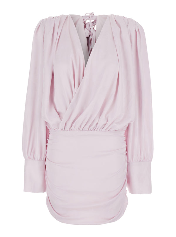 Dress Pink Silk