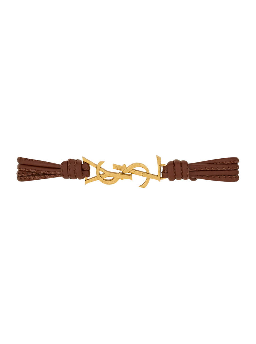 Bracelet Cassandre Nappa Leather Metallic And Metal Bracelets