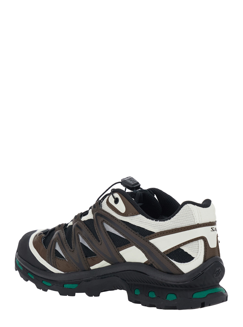 Xt Quest Brown Sneakers With Logo Patch On The Side And Panelled Design Tech Fabric Unisex