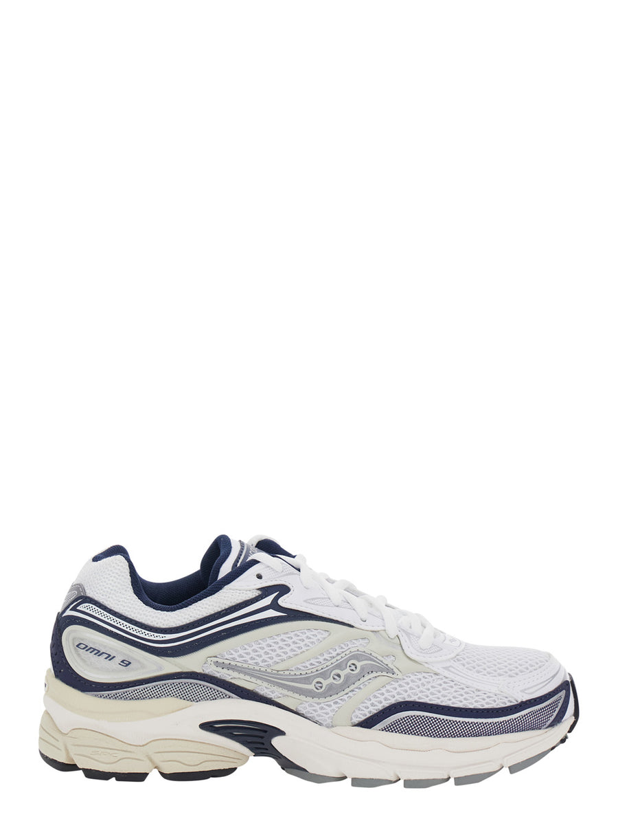 Sneakers Omni 9 Elevate White Tech Fabric Upper Trainers