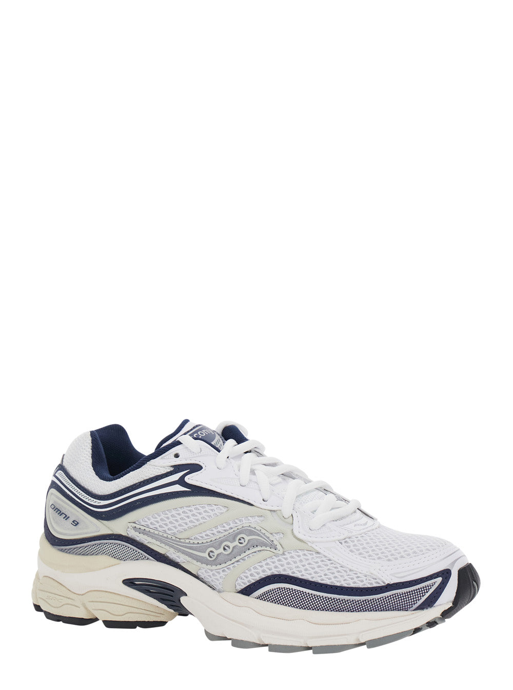 Omni 9 Elevate White Polyurethane Sneaker