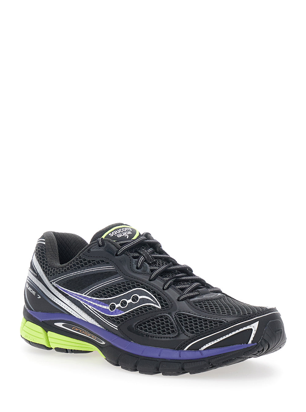 Guide 7 Energy Black Sneakers With Mesh Upper And Rubber Sole Unisex