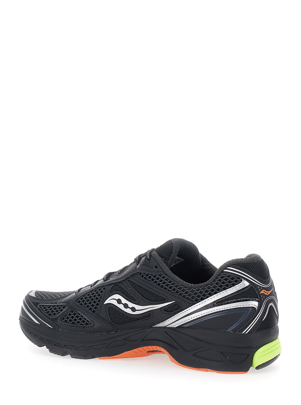 Guide 7 Energy Black Sneakers With Mesh Upper And Rubber Sole Unisex