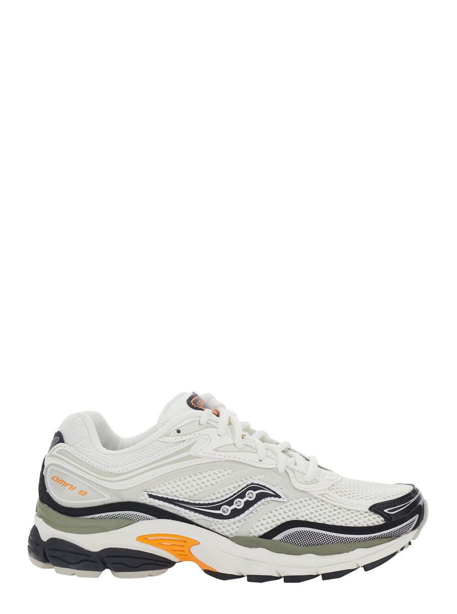 Sneakers Omni 9 White Polyurethane Trainers