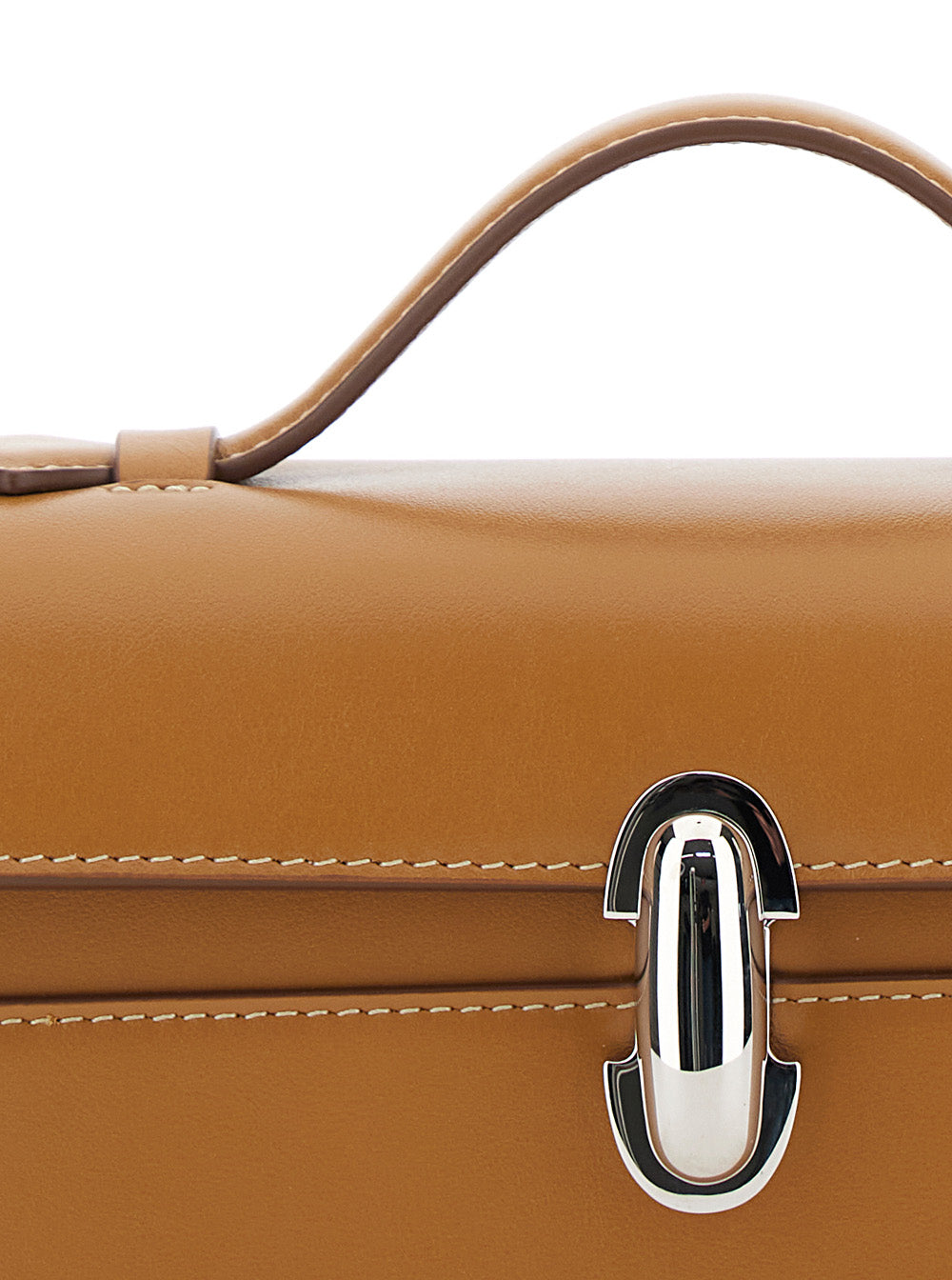Handbag Symmetry With Brown Leather Details For Women Hand Bags