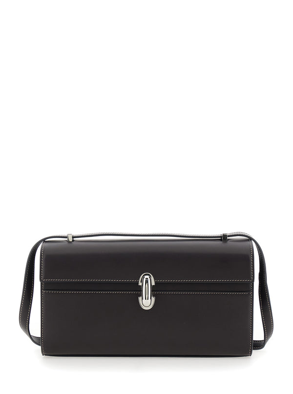 Shoulder Bag Simmetry Brown Leather