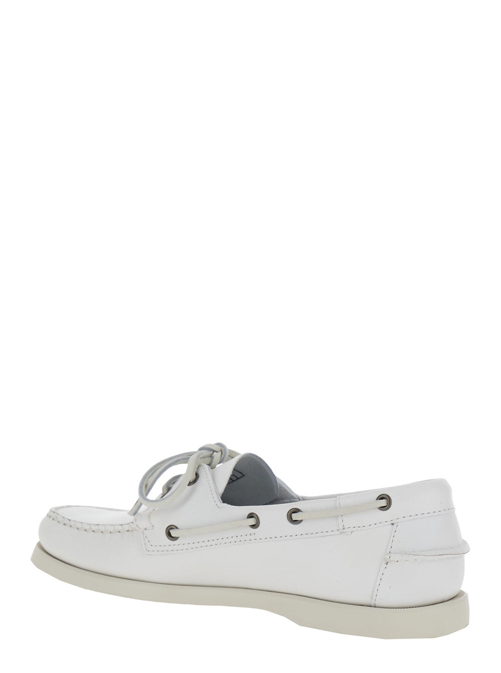 Loafers DOCKSIDES PORTLAND White in Leather for Men