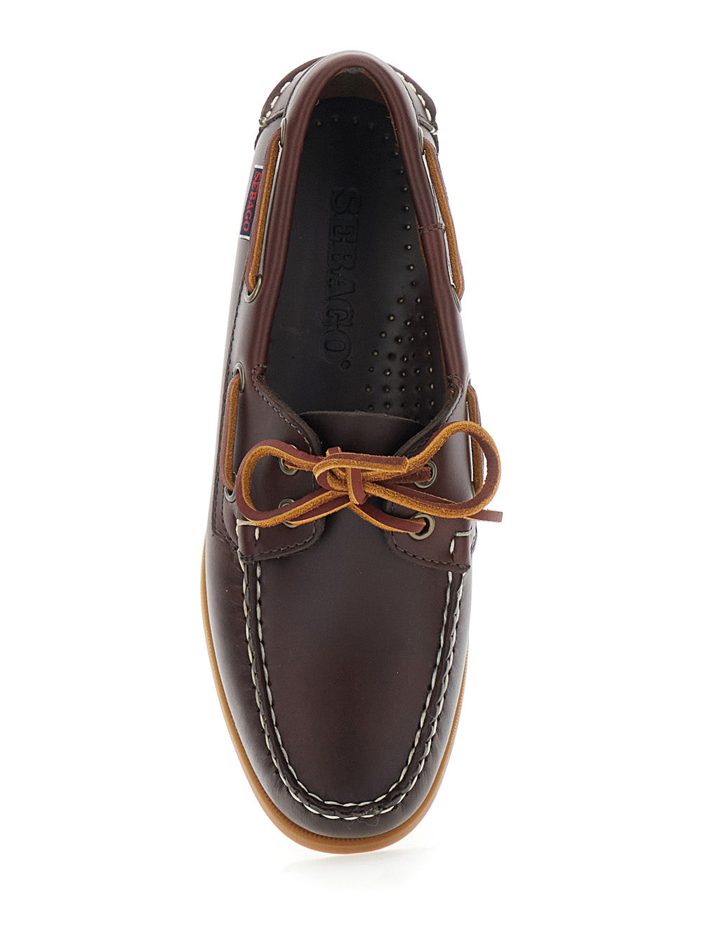 Loafers Docksides Portland Waxed Woman Brown With Rounded Toe Leather Women