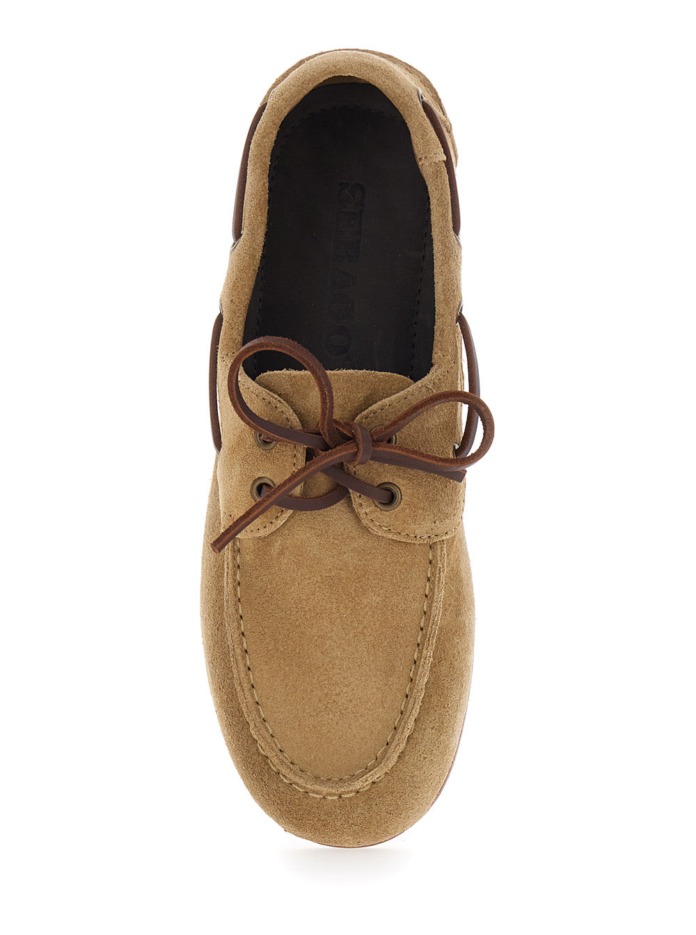 OWEN WOMAN Beige Leather Loafers