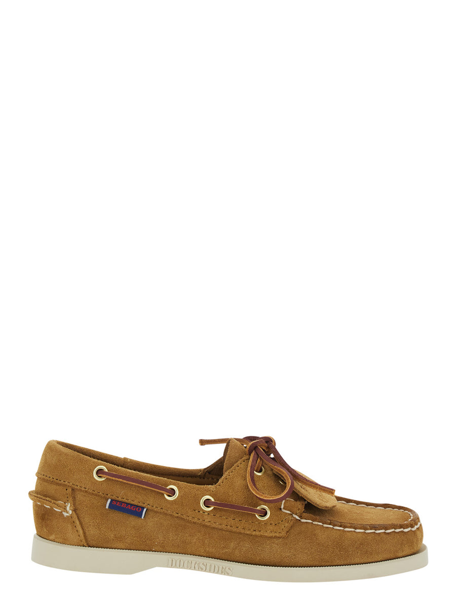 Loafers Portland Artisan Beige Suede Leather