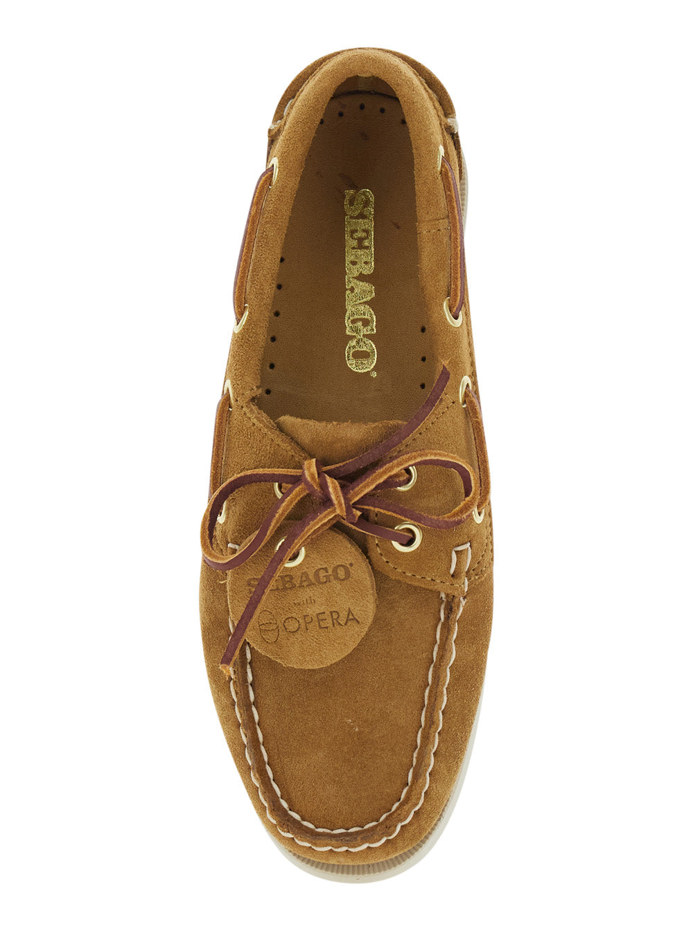Loafers Portland Artisan Beige With Rounded Toe Leather For Women