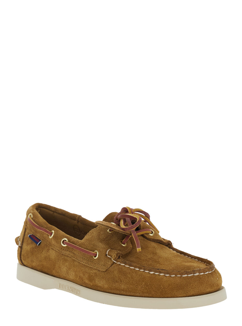 Loafers Portland Brown With Rounded Toe Leather Men