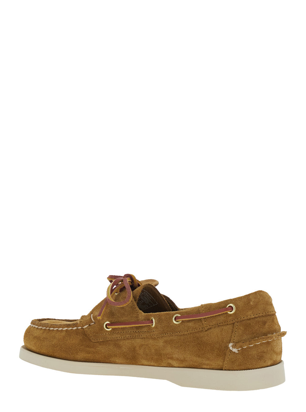 Loafers Portland Brown With Rounded Toe Leather Men