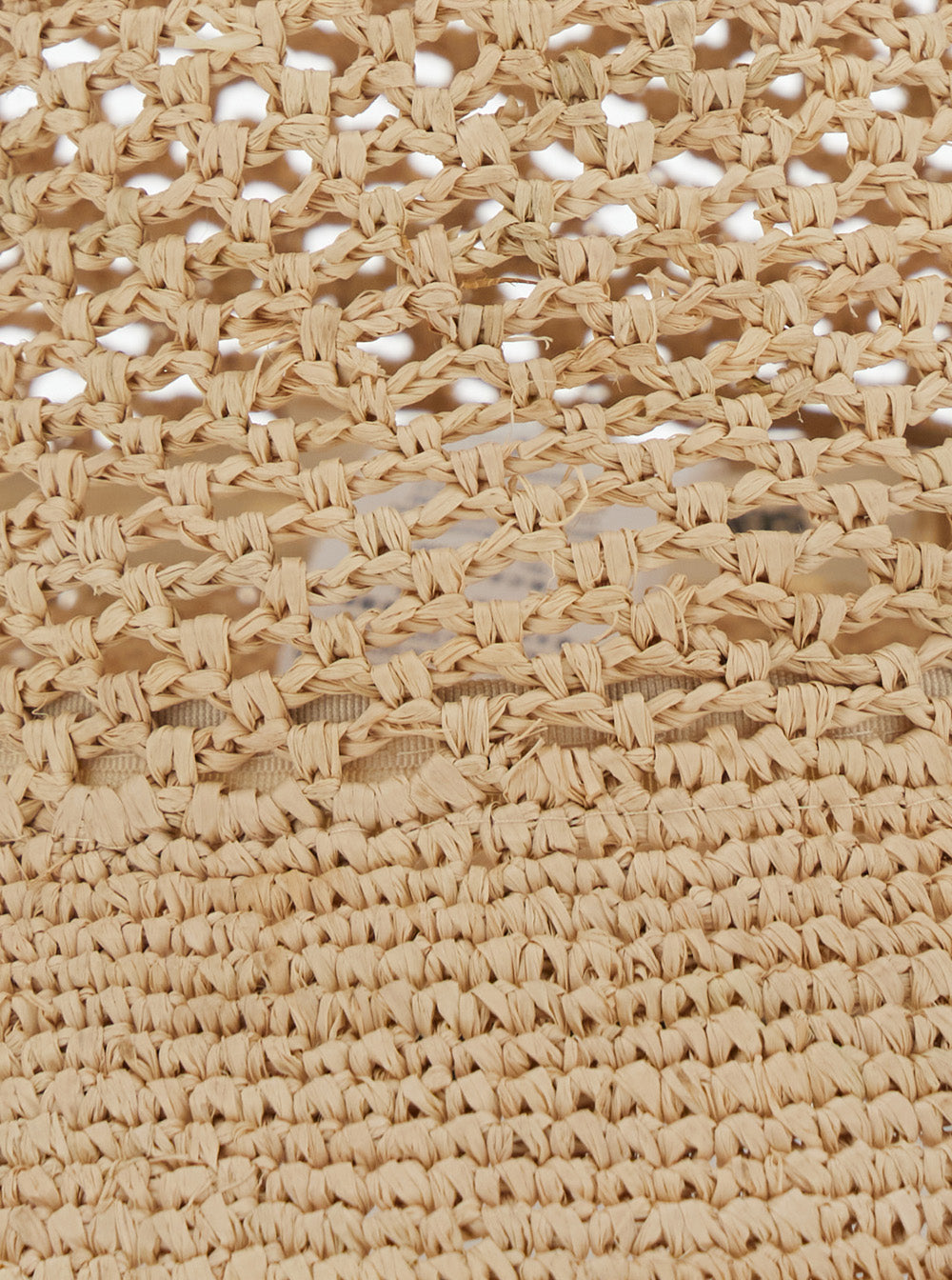 Beige Straw Hat And Gloves
