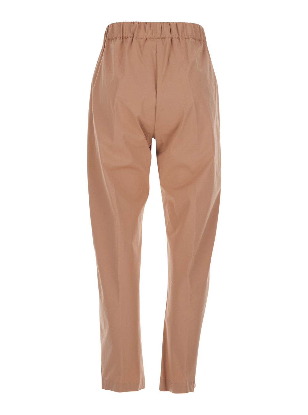 Buddy Stretch Cotton Drawstring Pants in Pink for Women Elastane Trousers