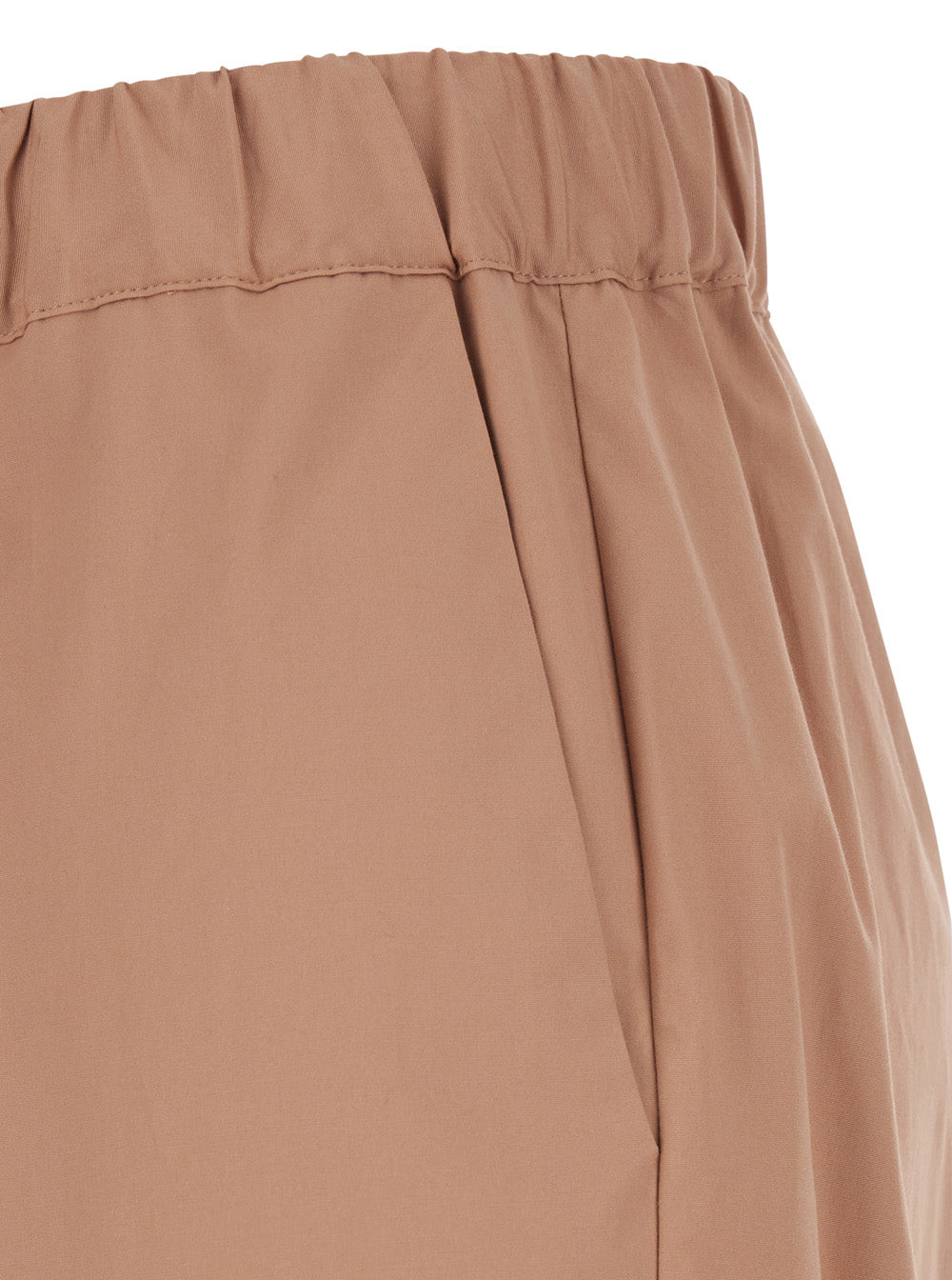 Buddy Stretch Cotton Drawstring Pants in Pink for Women Elastane Trousers