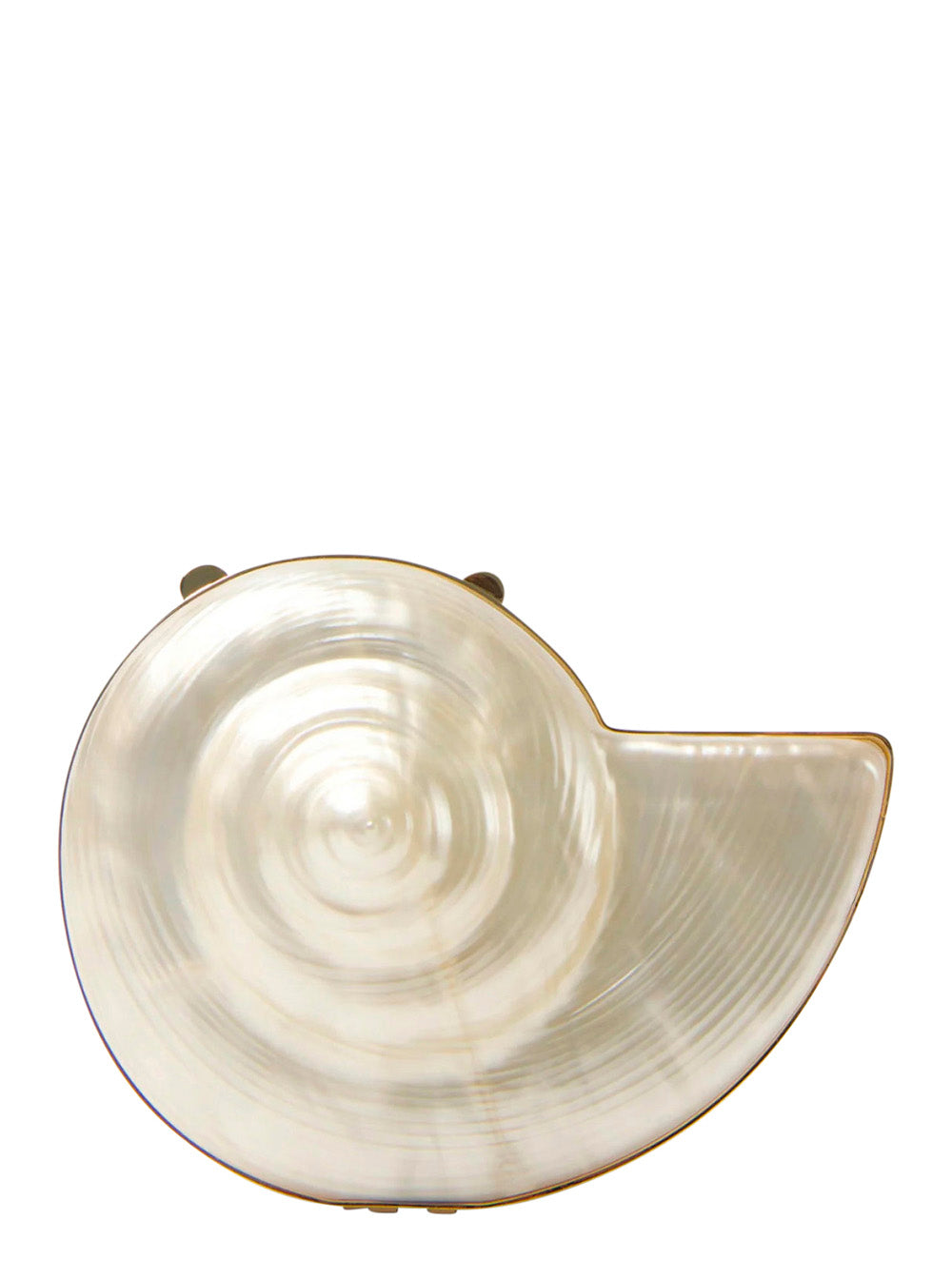 Clutch MARION ACRYLIC SHELL White with Structure for Women Clutches And Pochettes