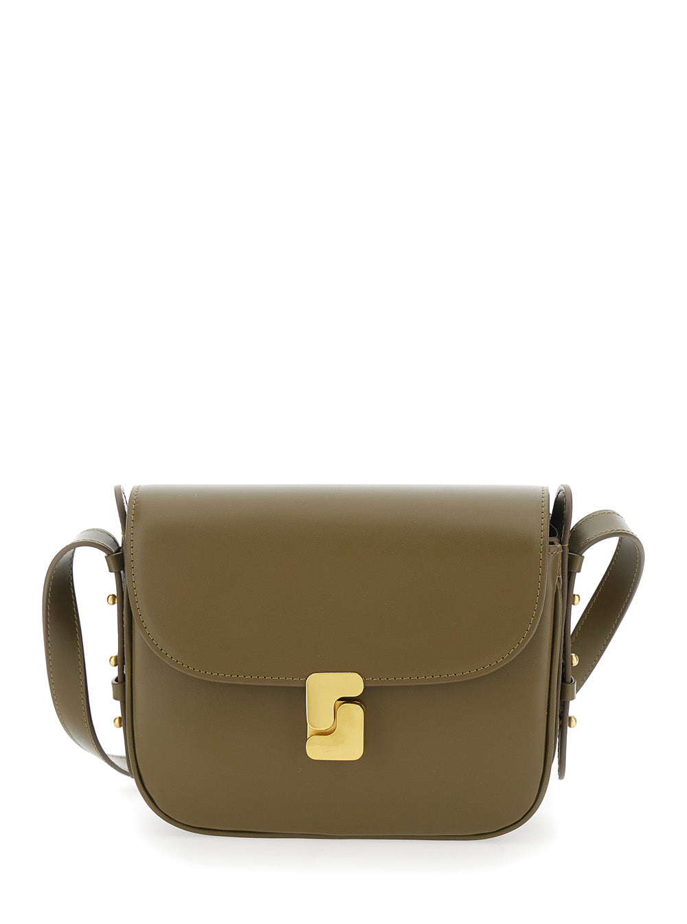Bellissima Mini Green Calf Crossbody Bags
