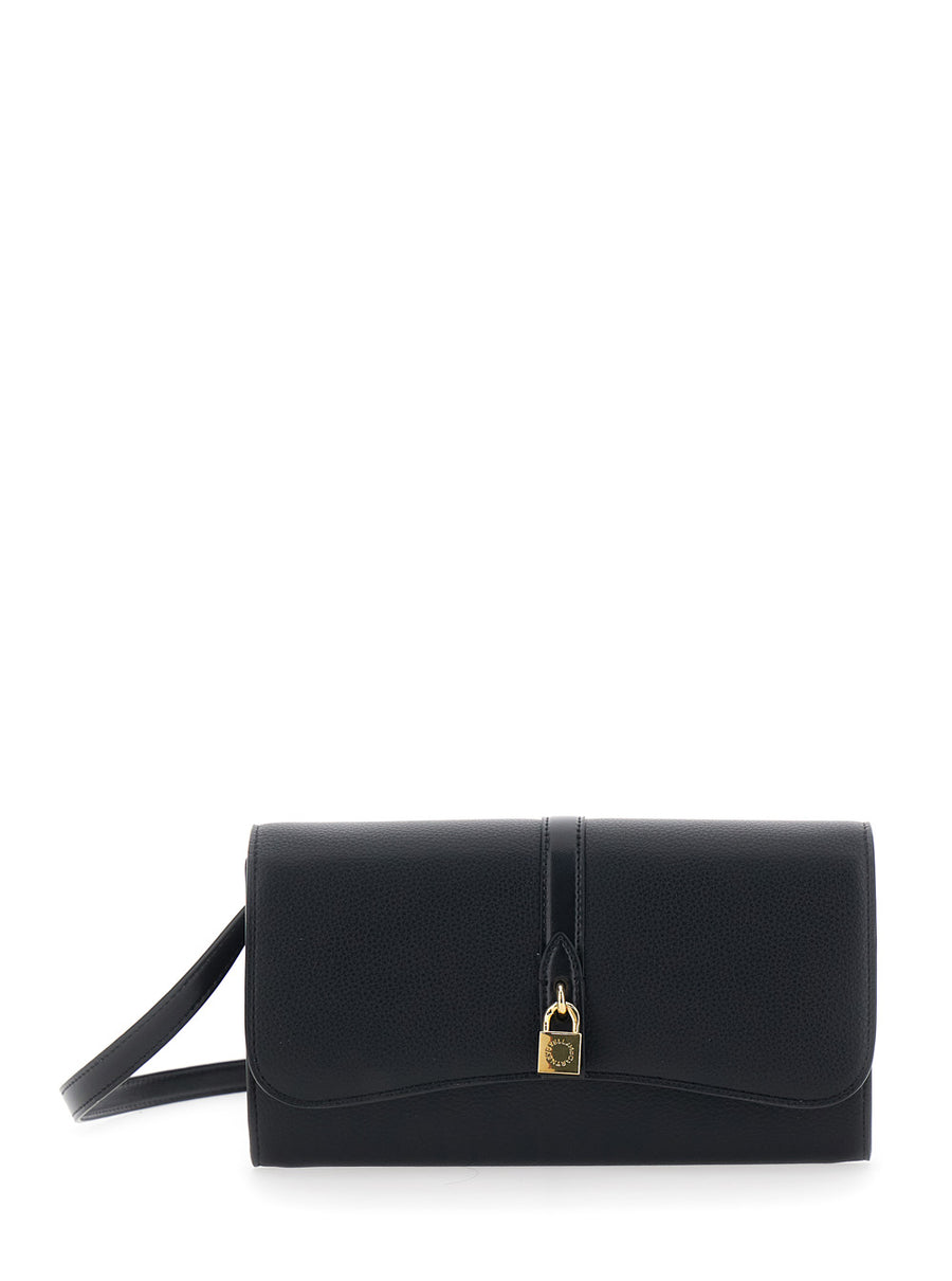 Shoulder Bag Stella Ryder Black Ecoleather Polyamide