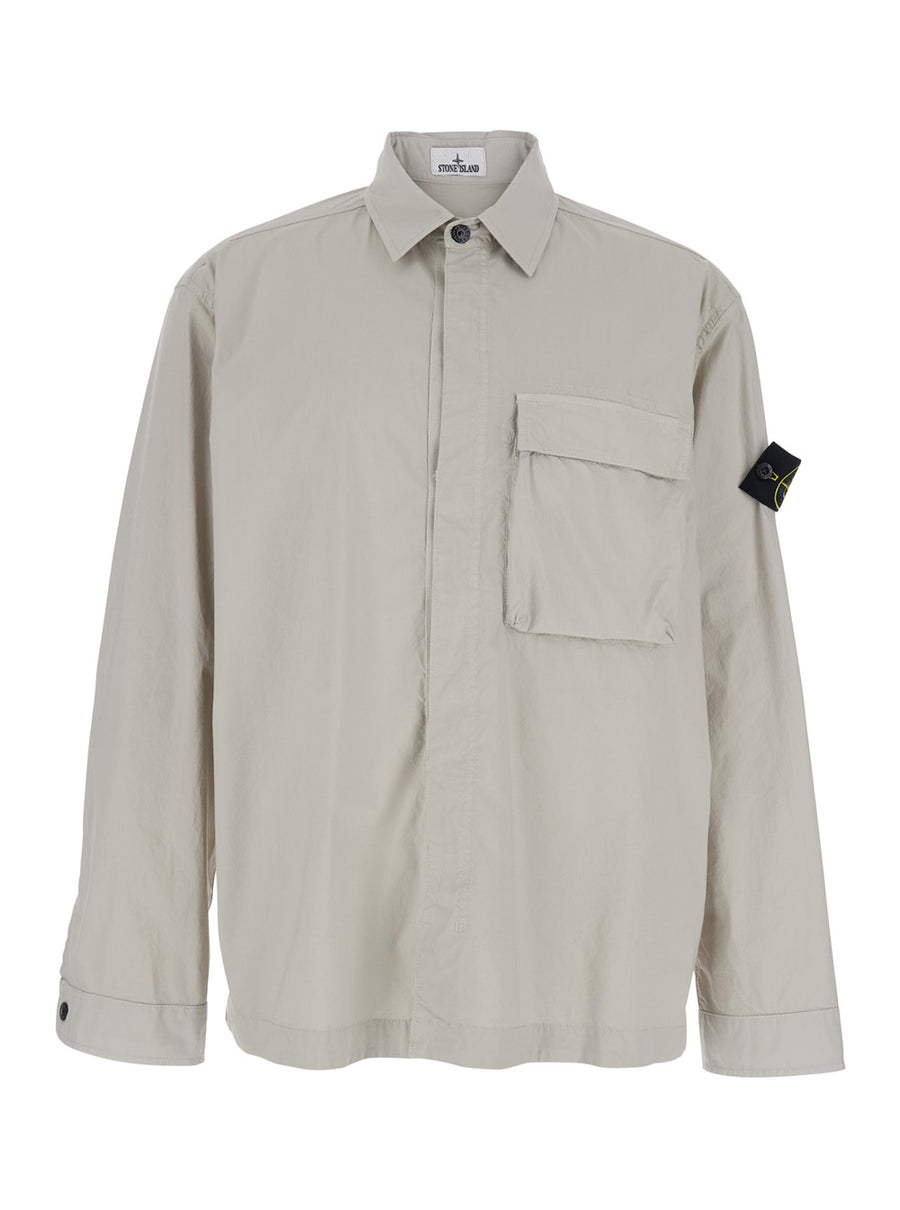 Jacket Grey Cotton Coat