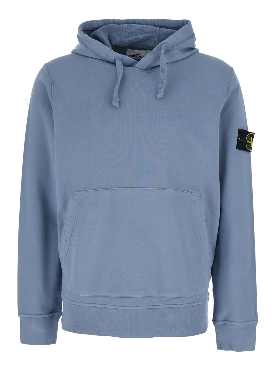 Sweatshirt Blue Organic Cotton Sweatshirts