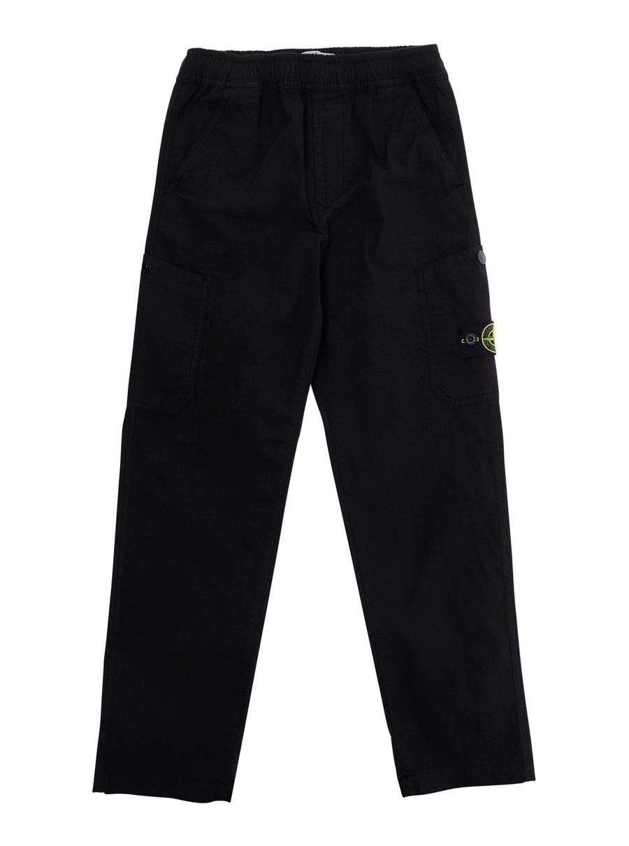 Trousers Black Cotton