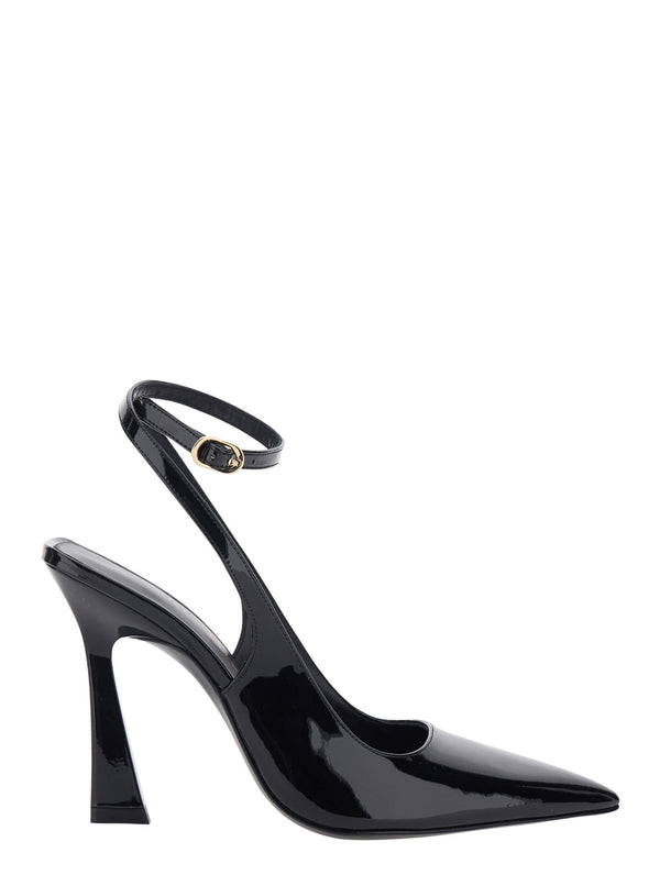 Strap Pump Vinnie 100 Black Leather