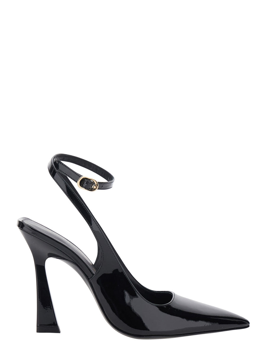 Strap Pump Vinnie 100 Black Leather