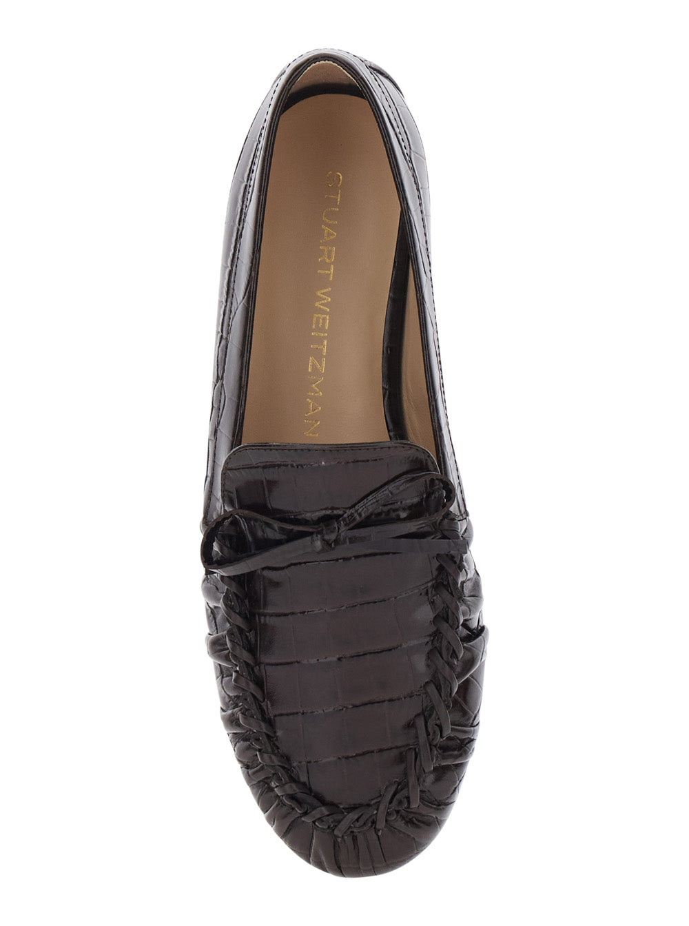 Loafers BRITT BOW LOAFER Brown with Leather for Women