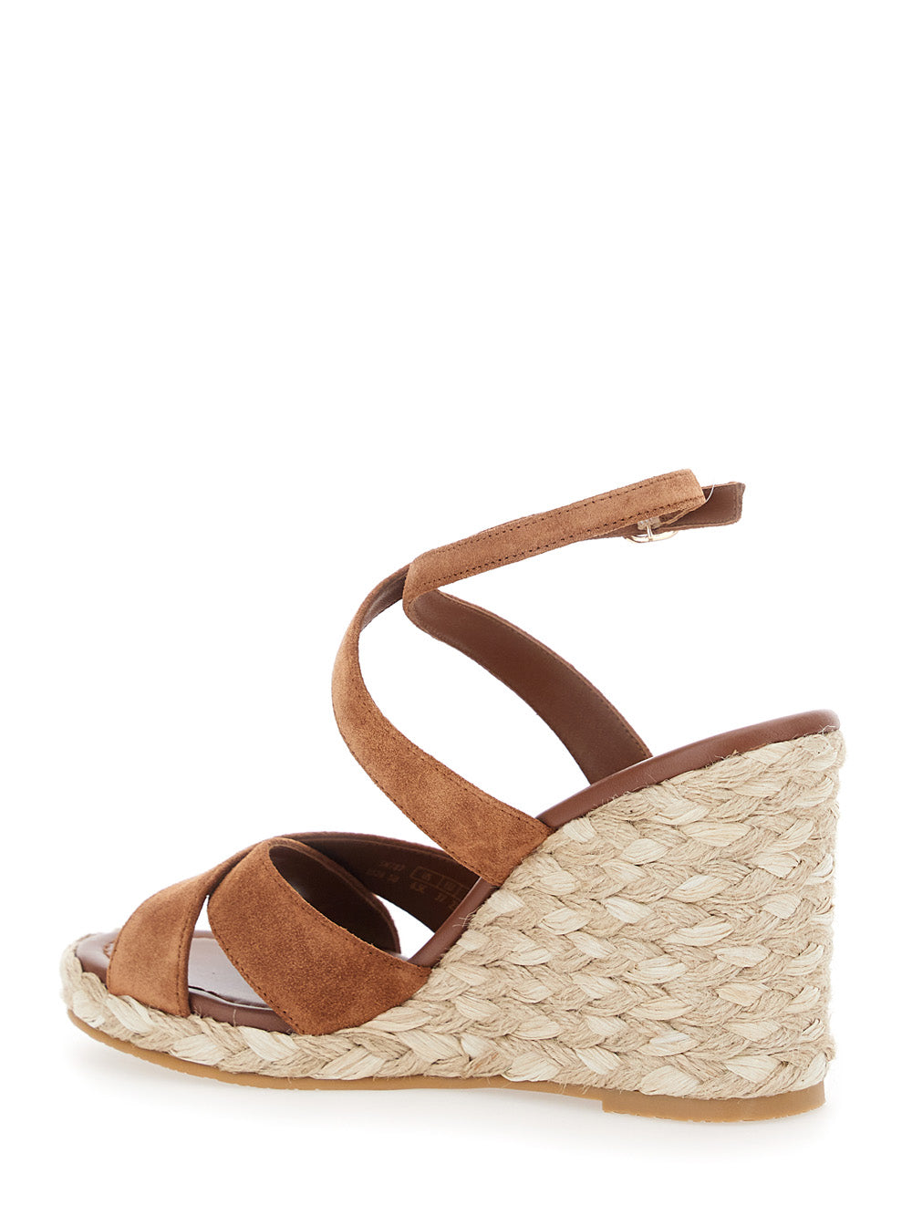 ALIYSSA WEDGE Brown High Heel Wedges for Women Calf