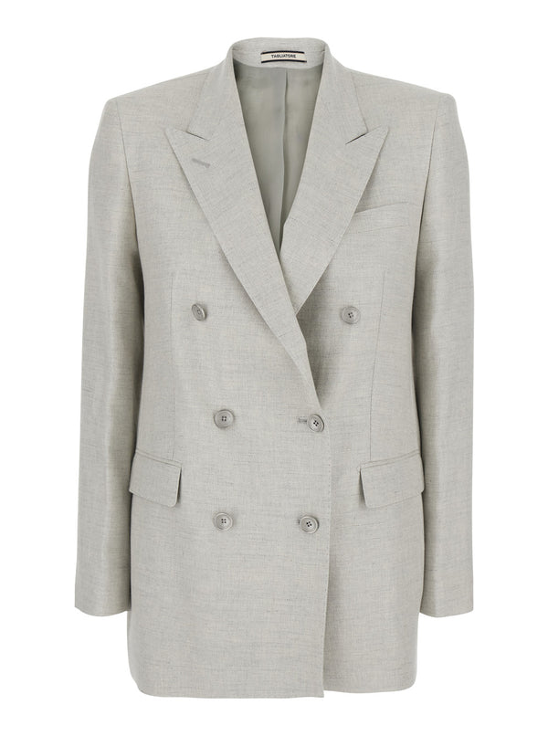 Jacket Jasmine White Cotton Blazers