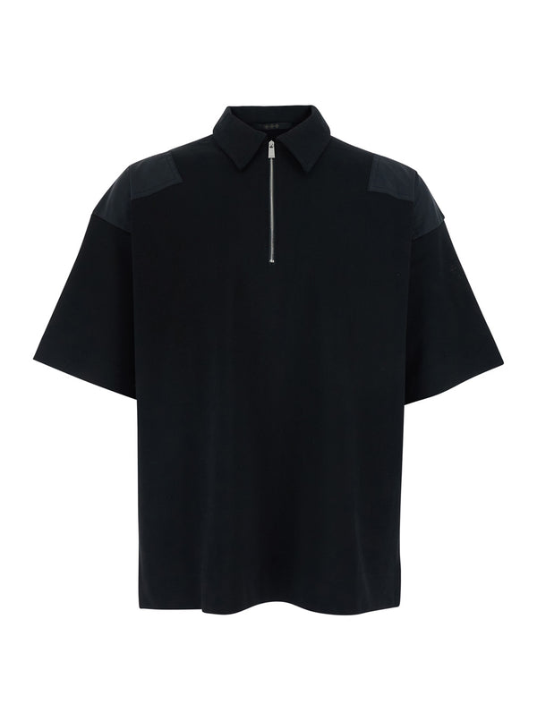 Mens T-Shirt Telemo Black Cotton T-shirts