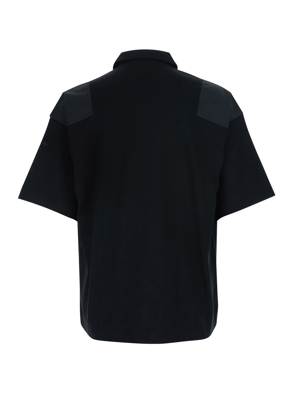Black T-Shirt TELEMO with Round Neck and Short Sleeves for Men Tshirts Polo Shirts
