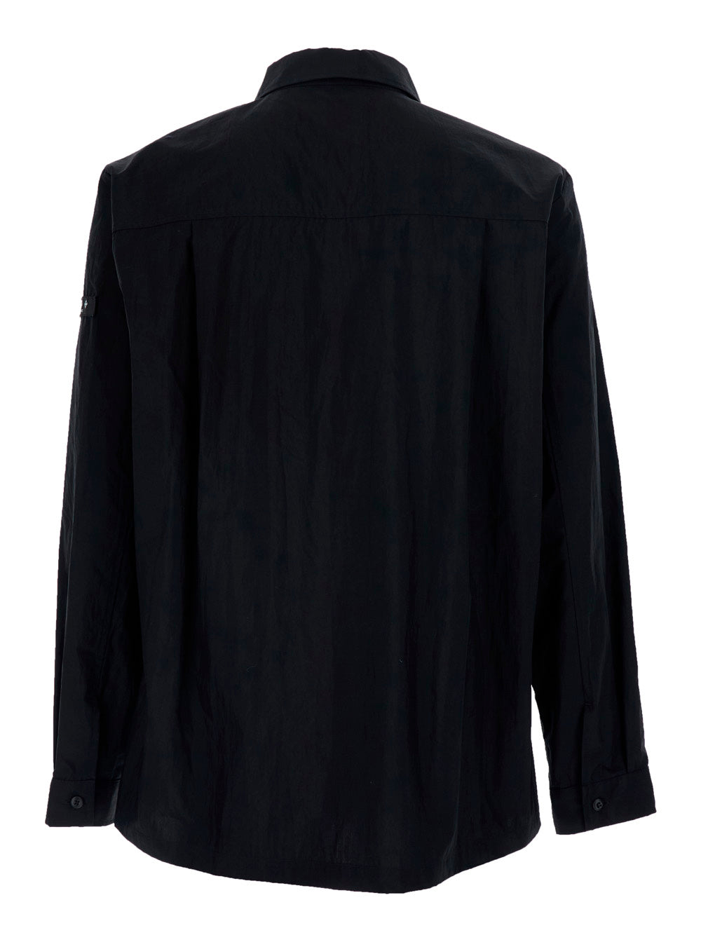 DORIS Jacket Black with Front Closure and Tech Fabric Pockets for Women Outerwear