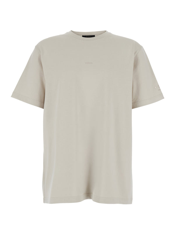 T-Shirt Niso Grey Cotton T-shirts