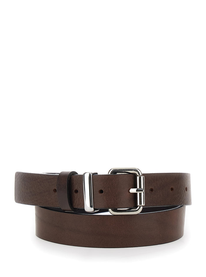 Rima Brown Leather Belt