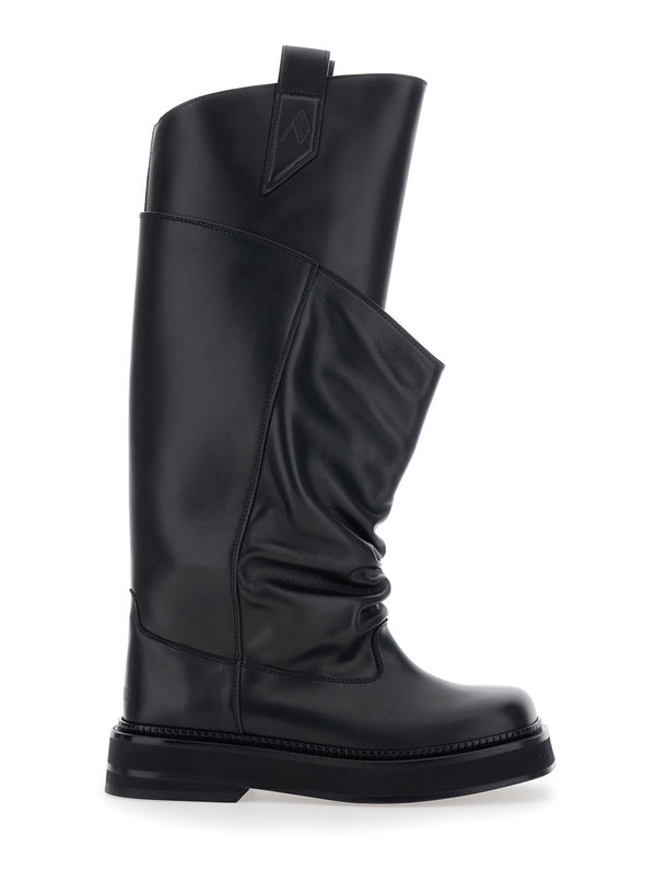Boots Passeggiata Black Leather Calf