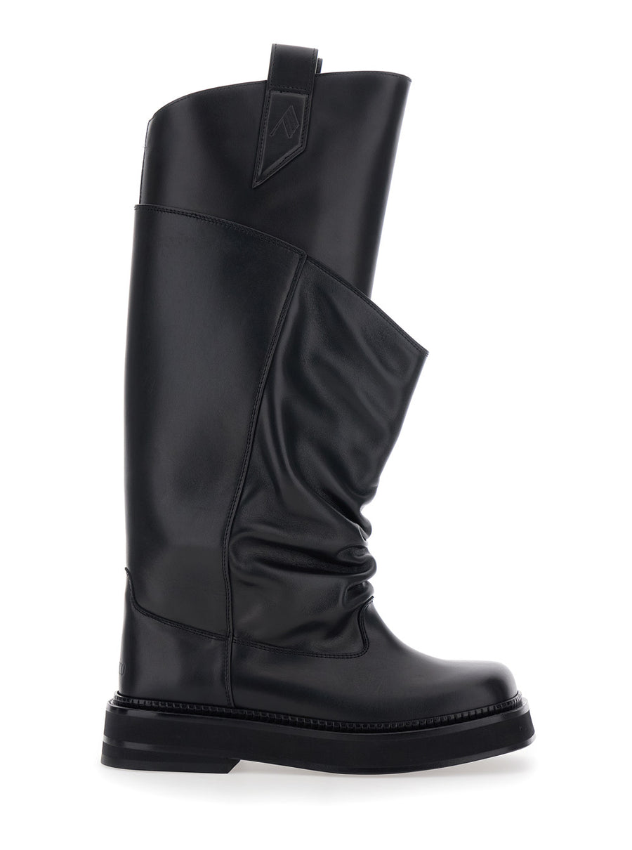 Boots Passeggiata Black Leather Calf