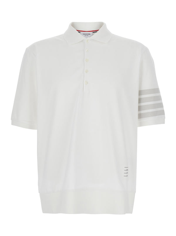 Polo Shirt White Cotton T-shirts