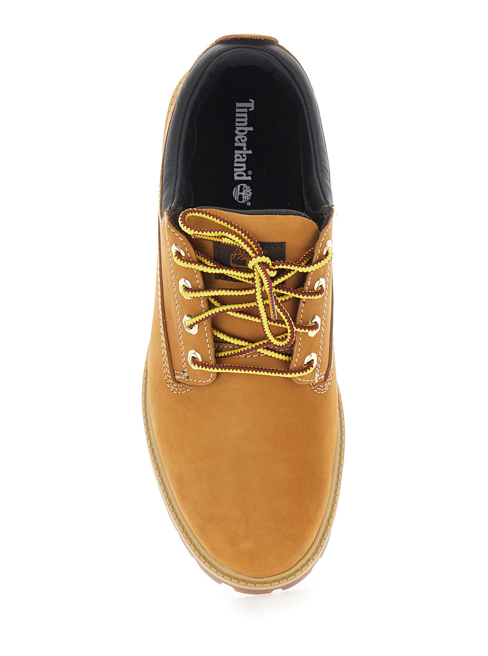 Lace-Up Ankle Boots with Two-Tone Laces and Logo Embossed on the Side in Beige Leather for Men Lace Shoes